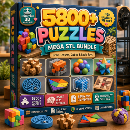 +700,000+ Files | 3D STL Pack | Mega Bundle 30TB + 5000 Free Bonus