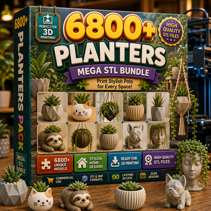 +700,000+ Files | 3D STL Pack | Mega Bundle 30TB + 5000 Free Bonus
