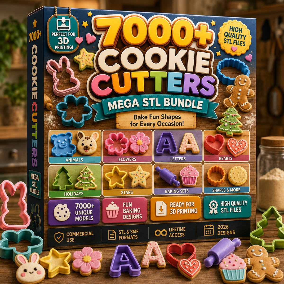 +700,000+ Files | 3D STL Pack | Mega Bundle 30TB + 5000 Free Bonus